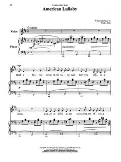 15 American Art Songs Low Voice 