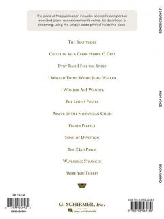 12 Sacred Songs High Voice 