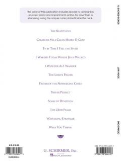 12 Sacred Songs Low Voice 