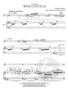 Wind Canticle von Stephen Albert 