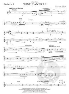 Wind Canticle von Stephen Albert 