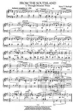 From The Southland von Harry Burleigh 