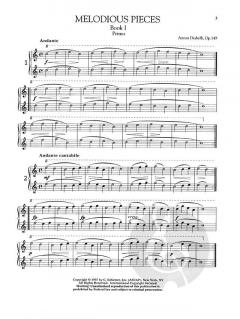 28 Melodious Pieces Op.149 von Anton Diabelli 