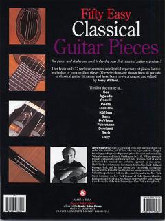 50 Easy Classical Guitar Pieces 