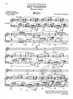 Vier letzte Lieder o. Op. AV 150 von Richard Strauss 