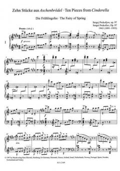 Aschenbrödel op. 97 von Sergei Sergejewitsch Prokofjew 