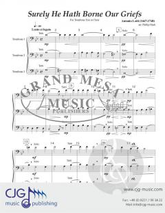 Surely He Hath Borne Our Griefs von Antonio Lotti 