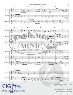 Little Fugue in G Minor von Wolfgang Amadeus Mozart 