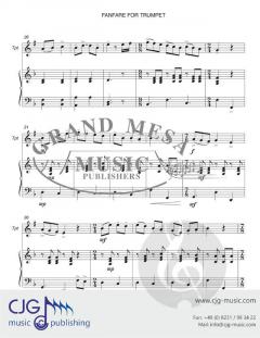 Fanfare for Trumpet von Charles Davis im Alle Noten Shop kaufen