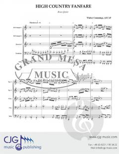 High Country Fanfare von Walter Cummings 