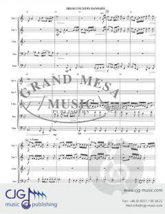 High Country Fanfare von Walter Cummings 