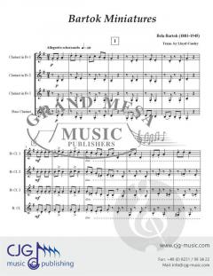 Bartok Miniatures von Béla Bartók 