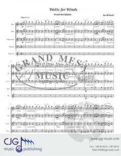 Waltz for Winds von David Reed 