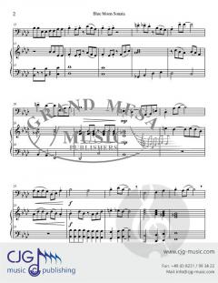 Blue Moon Sonata von Walter Cummings 
