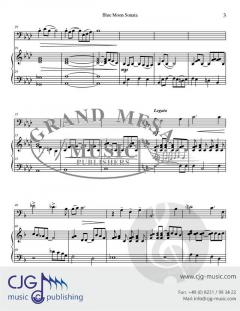 Blue Moon Sonata von Walter Cummings 