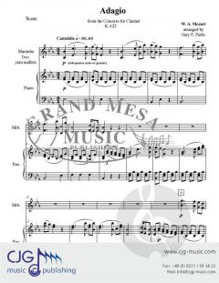 Adagio von Wolfgang Amadeus Mozart 