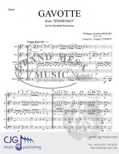 Gavotte von Wolfgang Amadeus Mozart 