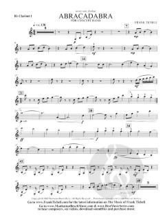 Abracadabra von Frank Ticheli 