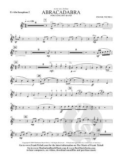 Abracadabra von Frank Ticheli 