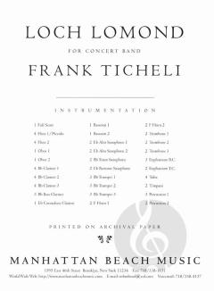 Loch Lomond von Frank Ticheli 