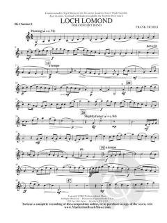 Loch Lomond von Frank Ticheli 