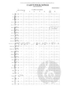 Cajun Folk Songs von Frank Ticheli 