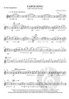 Earth Song von Frank Ticheli 