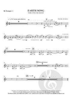 Earth Song von Frank Ticheli 