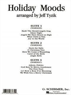 Holiday Moods Suite 1 SATB Chorus And Piano 