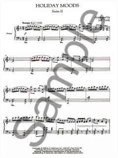 Holiday Moods Suite 2 SATB Chorus And Piano 