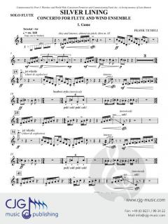 Silver Lining von Frank Ticheli 