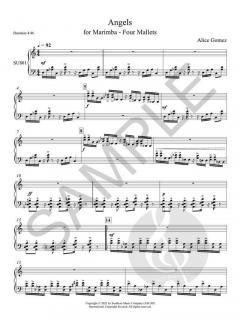 Angels for Marimba von Alice Gomez 