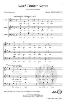 A Cappella in 3 Parts von Roger Emerson 