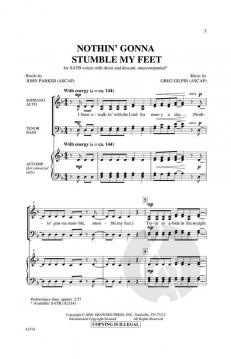 Nothin' Gonna Stumble My Feet von Greg Gilpin 