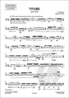 Titube von Yan Maresz 