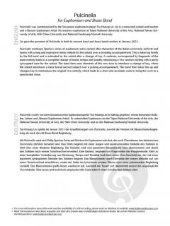 Pulcinella von Philip Sparke 