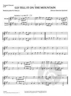 Canadian Brass Christmas Carols Trumpet Descants (Lloyd Larson) 