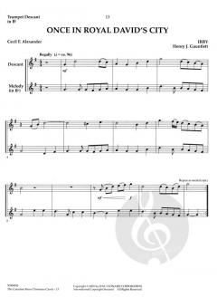 Canadian Brass Christmas Carols Trumpet Descants (Lloyd Larson) 