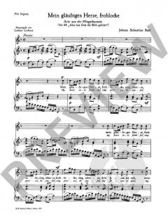 Mein gläubiges Herze, frohlocke von Johann Sebastian Bach 