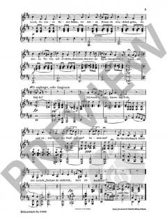 Wandrers Nachtlied 1 op. 4/3 - Der Wanderer op. 4/1 von Franz Schubert 