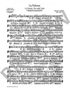 La Paloma von Sebastian de Yradier 