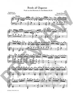 Rondo all'Ongarese Hob. XV:25 von Joseph Haydn 