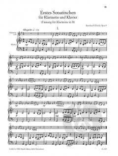 Erstes Sonatinchen op. 9 von Bernhard Ullrich 
