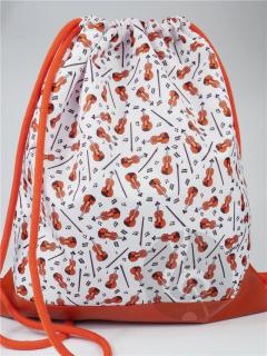 Drawstring bag violin 4C 