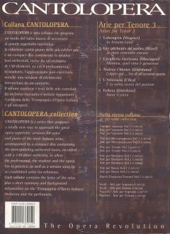 Arias For Tenor Vol.3 Cd/pkg Full Perf/instr Acc Cantolopera Series von Richard Wagner 