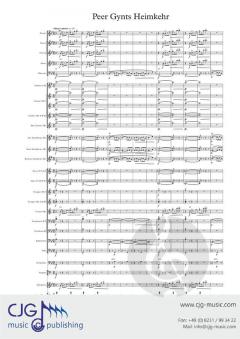 Peer Gynts Heimkehr von Edvard Grieg 