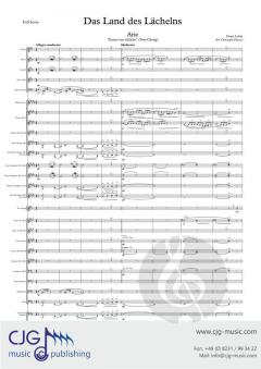 Immer nur lächeln von Franz Lehár 