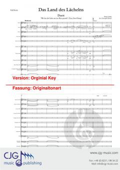 Wer hat die Liebe uns Herz gesenkt von Franz Lehár 