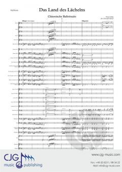 Chinesische Ballettsuite von Franz Lehár 