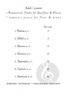 7 Romantische Stücke von Theo Theobald 